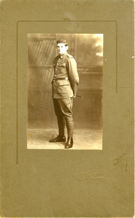 Portrait of Private James Arthur King