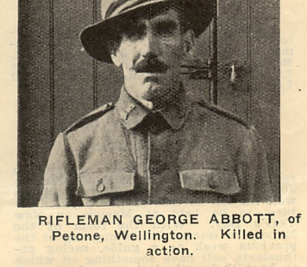 Portrait of Rifleman George Abbott