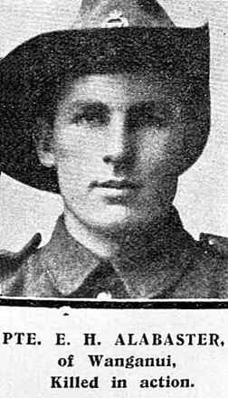 Portrait of Private Edward Harold Alabaster