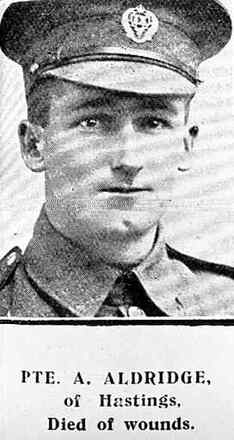Portrait of Private Ailbe Aldridge