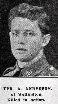 Portrait of Trooper Arthur Anderson