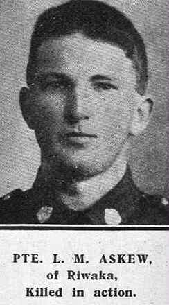 Portrait of Private Lawrence Manson Askew