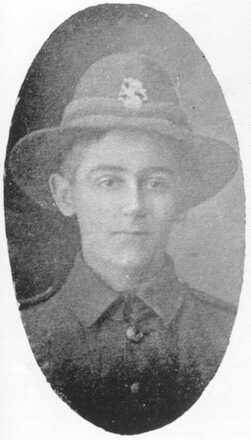 Portrait of Private Gerald Innes Atkinson