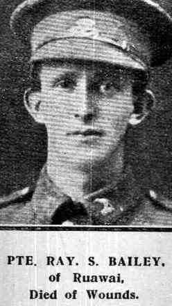 Portrait of Private Raymond Bailey