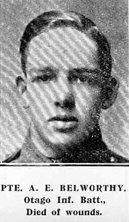 Portrait of Private Arthur Eton Belworthy