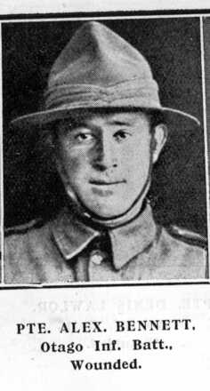 Portrait of Private Alexander Bennett