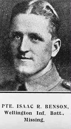 Portrait of Private Isaac Robert Benson