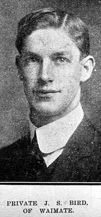 Portrait of Private James Samuel Bird