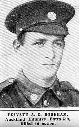 Portrait of Private Alfred Clifford Boreham