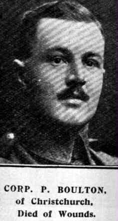 Portrait of Corporal Philip Rupert Boulton
