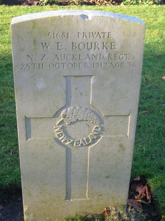 Portrait of Private Walter Edward Bourke