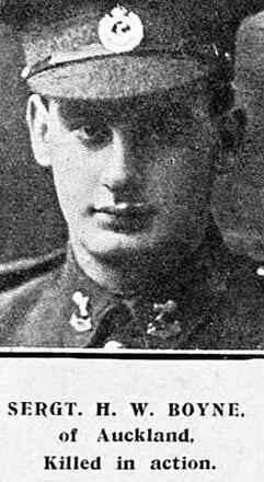 Portrait of Serjeant Harold Waddington Boyne