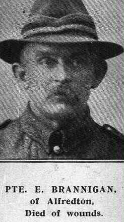 Portrait of Private Edward Brannigan