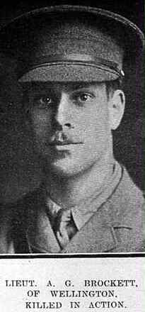 Portrait of Second Lieutenant Archibald Geoffrey Brockett