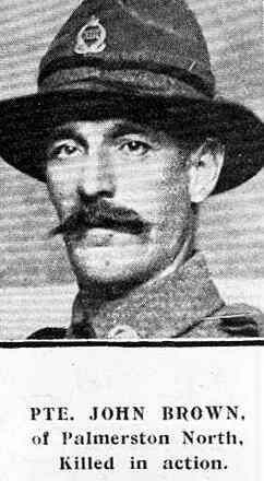 Portrait of Private John Brown