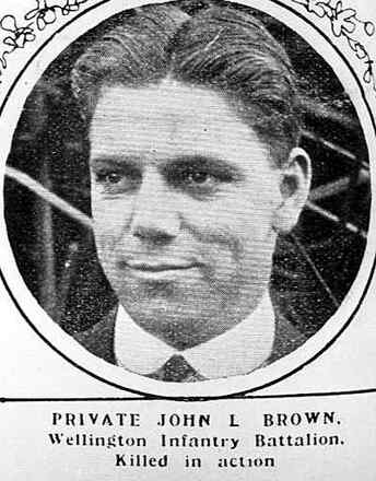 Portrait of Private John Love Brown