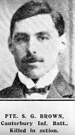 Portrait of Private Sampson George Brown