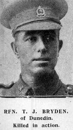 Portrait of Rifleman Thomas James Bryden