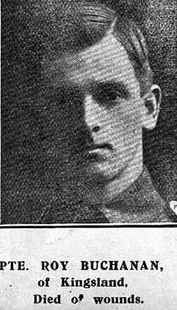 Portrait of Private Roy Buchanan