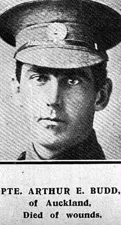 Portrait of Private Arthur Everard Budd