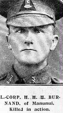 Portrait of Lance Corporal Harry Hamilton Hursthouse Burnand