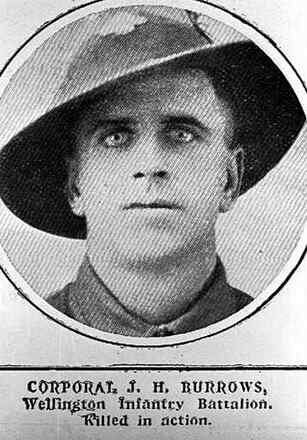Portrait of Corporal John Henry Burrows