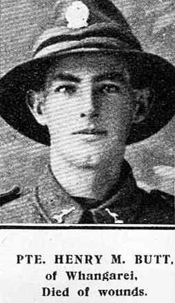 Portrait of Private Henry Mousel Butt