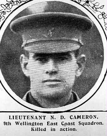Portrait of Lieutenant Norman Donald Cameron