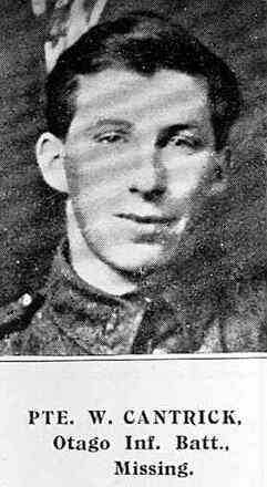 Portrait of Private William Cantrick