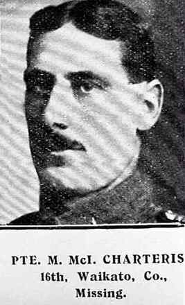 Portrait of Private Malcolm Maxwell Mcinnes Charteris