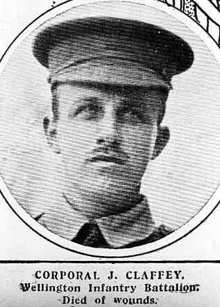 Portrait of Corporal Joseph Claffey