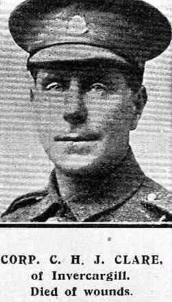 Portrait of Lance Corporal Charles Henry Jennings Clare