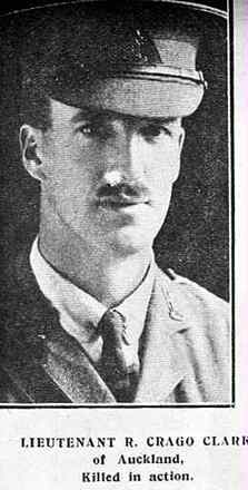 Portrait of Second Lieutenant Reginald Crago Clark