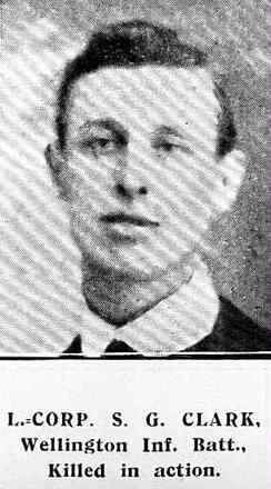 Portrait of Lance Corporal Samuel Goodall Clark
