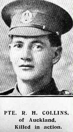 Portrait of Private Richard Herbert Collins