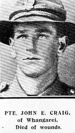 Portrait of Private John Eric Craig