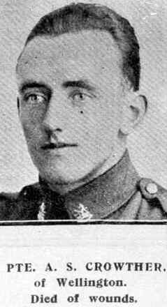 Portrait of Corporal Albert Stephen Crowther