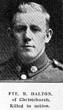 Portrait of Private Roland Dalton