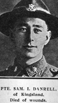 Portrait of Private Samuel Innis Danrell