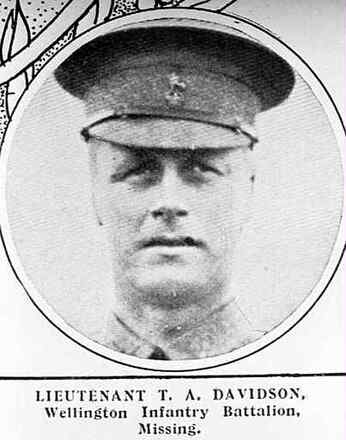 Portrait of Second Lieutenant Thomas Alan Davidson