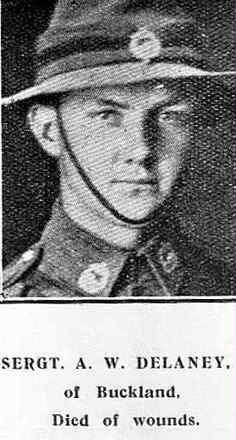 Portrait of Serjeant Arthur Delaney