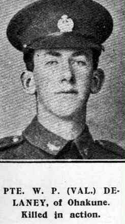 Portrait of Private William Percival Delaney