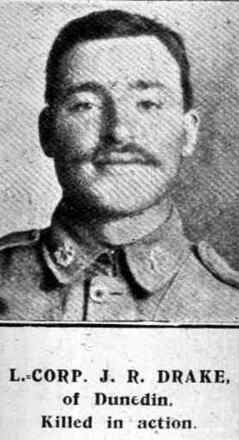 Portrait of Lance Corporal John Robert Drake
