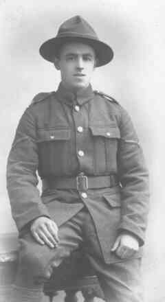 Portrait of Lance Corporal Egbert Dredge