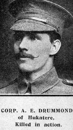 Portrait of Serjeant Alfred Ernest Drummond
