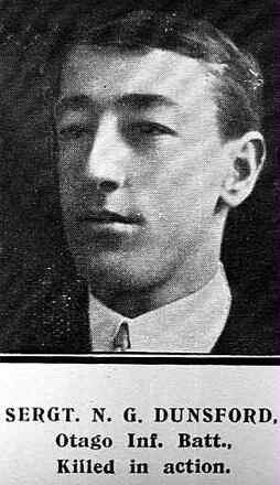 Portrait of Serjeant Norman Guthrie Chalmers Dunsford