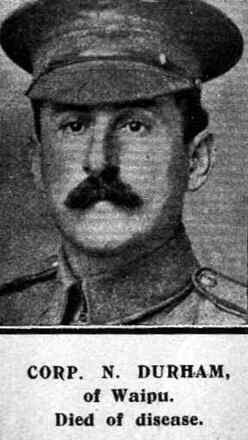 Portrait of Corporal Norman Durham