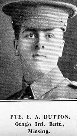Portrait of Private Edwin Dutton