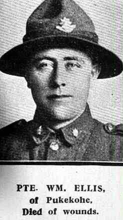 Portrait of Lance Corporal William Ellis
