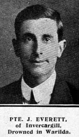 Portrait of Private John Everett